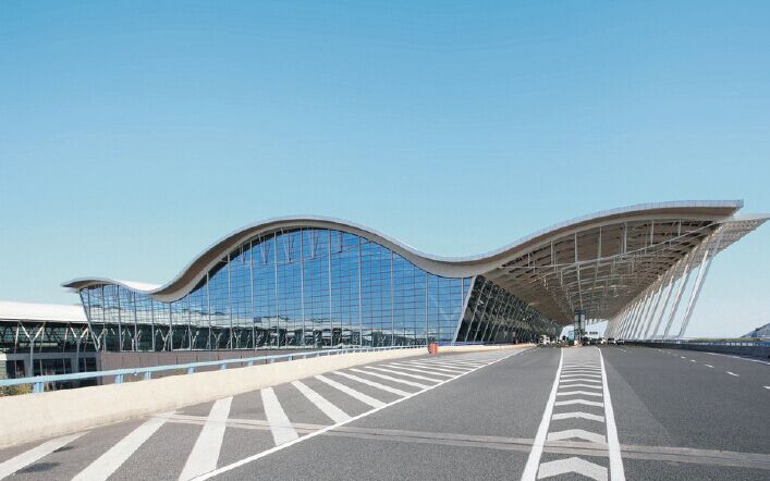 上海浦東國(guó)際機(jī)場(chǎng)第四跑道燈光站綜合樓、東航機(jī)庫(kù)等